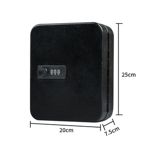 Caja de Seguridad de metal para 48 llaves, armario de almacenamiento de llaves inteligente con código exterior - Product Image 5
