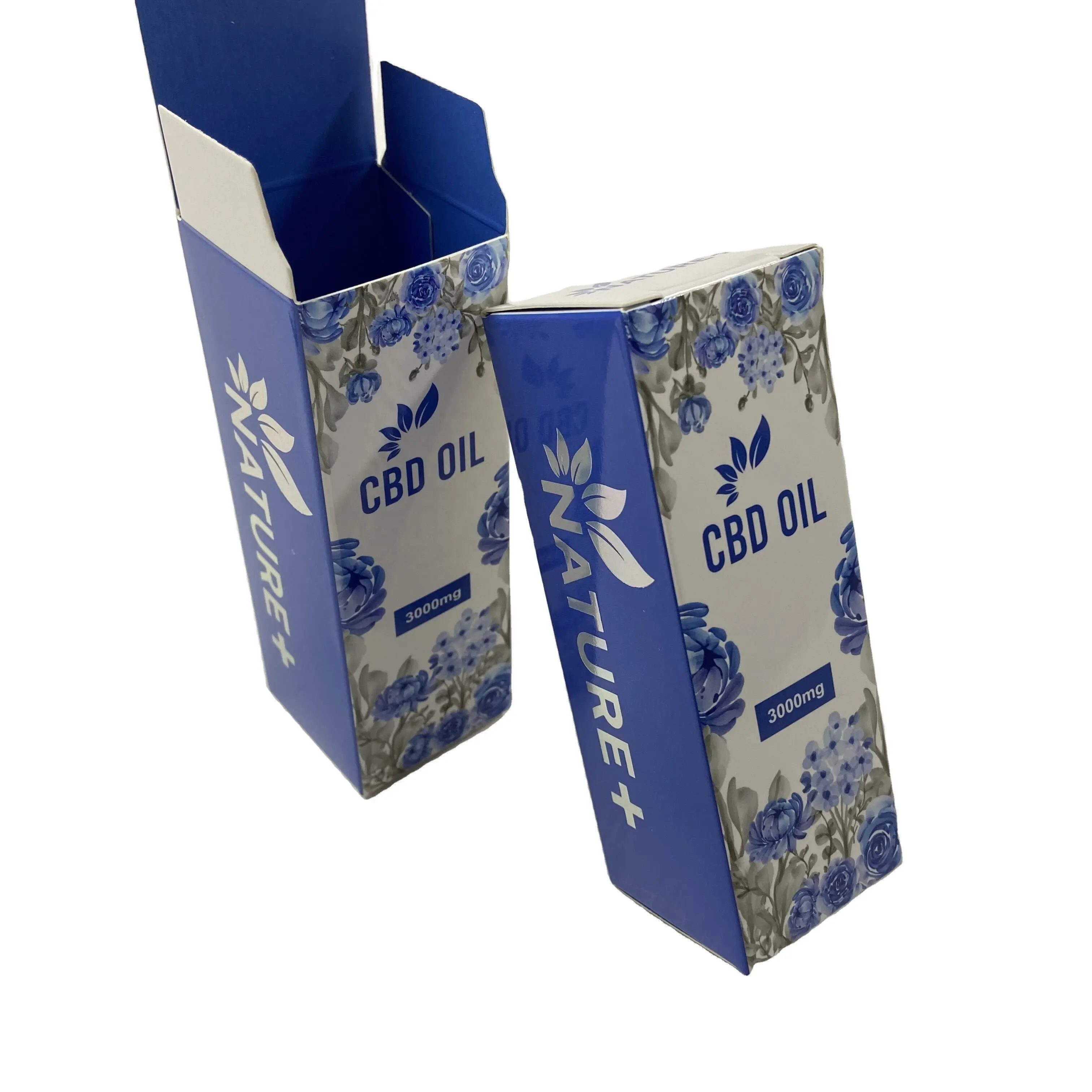 सी बी. डी. आवश्यक तेल 10ml बोतल बॉक्स कस्टम फैंसी लोगो कागज गत्ता उपहार जार पैकेजिंग बॉक्स