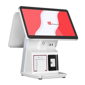 Borsico Commande Dual 15.6 + 11.6 pollici Touch Screen Android Desktop POS terminale registratore di cassa All-in-One per la vendita al dettaglio di ristoranti Spa - Product Image 3