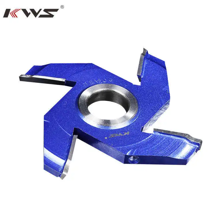 KWS-cortador de perfiles de carburo de tungsteno para carpintería, para puertas y tablones, con rodamiento
