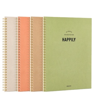 Deli LB560 B5 quaderno a spirale breve blocco note 60 fogli quaderni per studenti quaderni 128 pezzi per cartone - Product Image 1