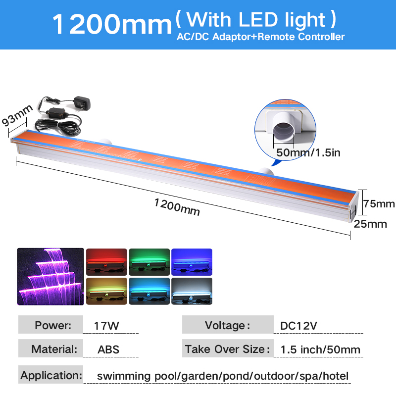 17W-1200MM + Adaptateur