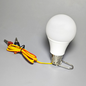 DC12 -85V <strong>A60</strong> With Power Clip <strong>LED</strong> Low Voltage Bulb Night Market Battery Charging Bulb 12V 24V Bulb Light - Product Image 4