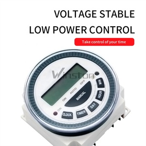 Interruttore Timer digitale TM619 AC220V 16A relè interruttore orario programmabile settimanale Timer LCD conteggio ora minuto - Product Image 2