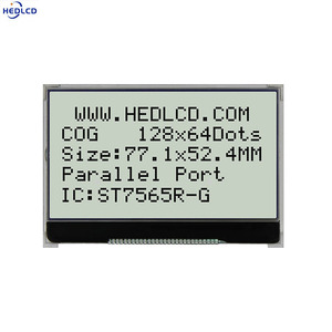 Werksverkauf 3,2 Zoll 128*64 128x64 Grafik-COG-LCD-Anzeige modul mit ST7565R SPI oder Parallel 28pin für Instrumente und Messgeräte - Product Image 3