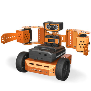 Robot de codificación Qdee Toys Robot para niños Estudiantes Escuela Micro: Bit Learning Robot Kit Python
