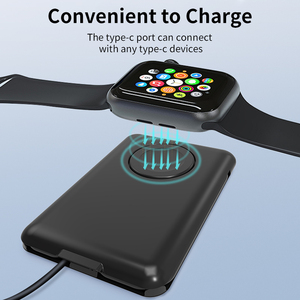 Juego de cables multifunción Kit de cables de carga rápida Tipo-C Juego de cables de USB-C Cargador inalámbrico con cargador de reloj Pin y ranura para tarjeta Sim