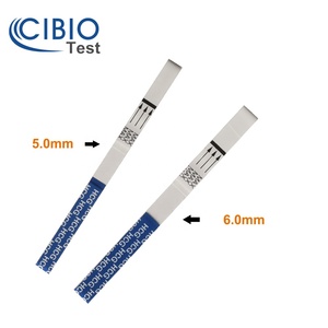 Yüksek doğruluk bir adım HCG idrar erken gebelik, LH OvulationTest şeritleri fabrika - Product Image 2
