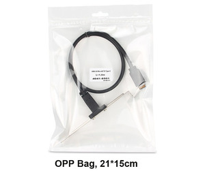 USB 3.1 <strong>Type</strong> E PCI-E Front Panel <strong>Header</strong> to <strong>Type</strong> <strong>C</strong> Female Gen 2 Extension Cable with Profile Bracket Panel Mount Screw 50cm