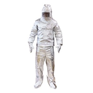 Cao cấp 1000 ° C chống cháy phù hợp với-Tùy chỉnh Nhôm Cách Nhiệt Quần áo bảo hộ công nghiệp & chữa cháy sử dụng - Product Image 1