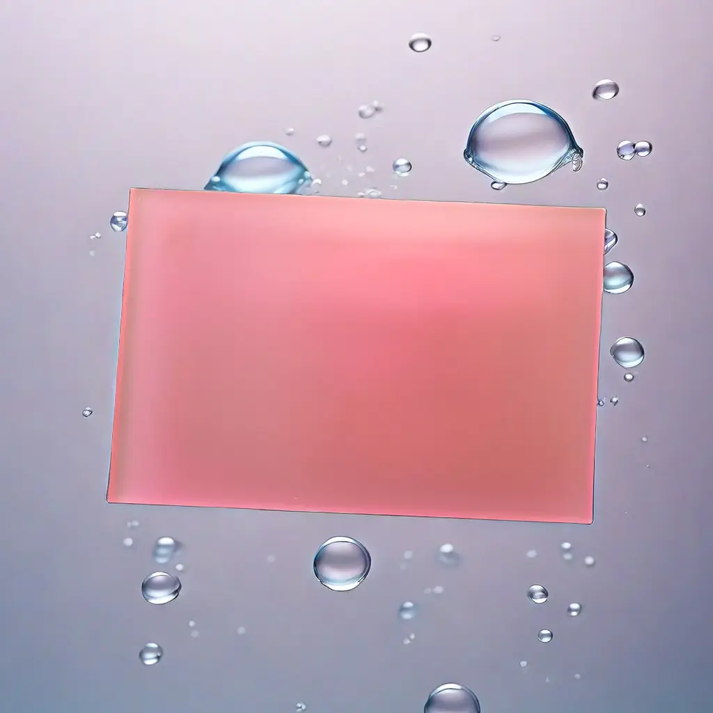 Feuilles acryliques de plexiglas translucides découpées à la taille pour meubles