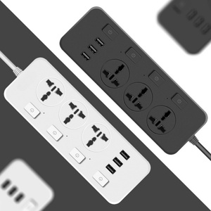 Plugs <strong>Sockets</strong> Extension Board <strong>With</strong> <strong>Usb</strong> Type-C Port <strong>With</strong> 2m Extension Cord Extension <strong>Socket</strong> Cable Power Outlet - Product Image 1
