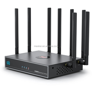 Industrial Router 5G NR SA NSA AX1800 WiFi 6 CPE Router SDX62 4 X 4 MIMO Detachable Antennas Gigabit <strong>Ethernet</strong> Router - Product Image 1