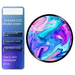23.6 inç yüksek parlaklık dairesel Android ağ LCD TV ekran dijital dairesel LCD Totem - Product Image 6