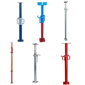 Poste de apuntalamiento ajustable de Metal para construcción Acrow Prop de acero ajustable Encofrado Jack Precio Andamio para construcción - Product Image 1