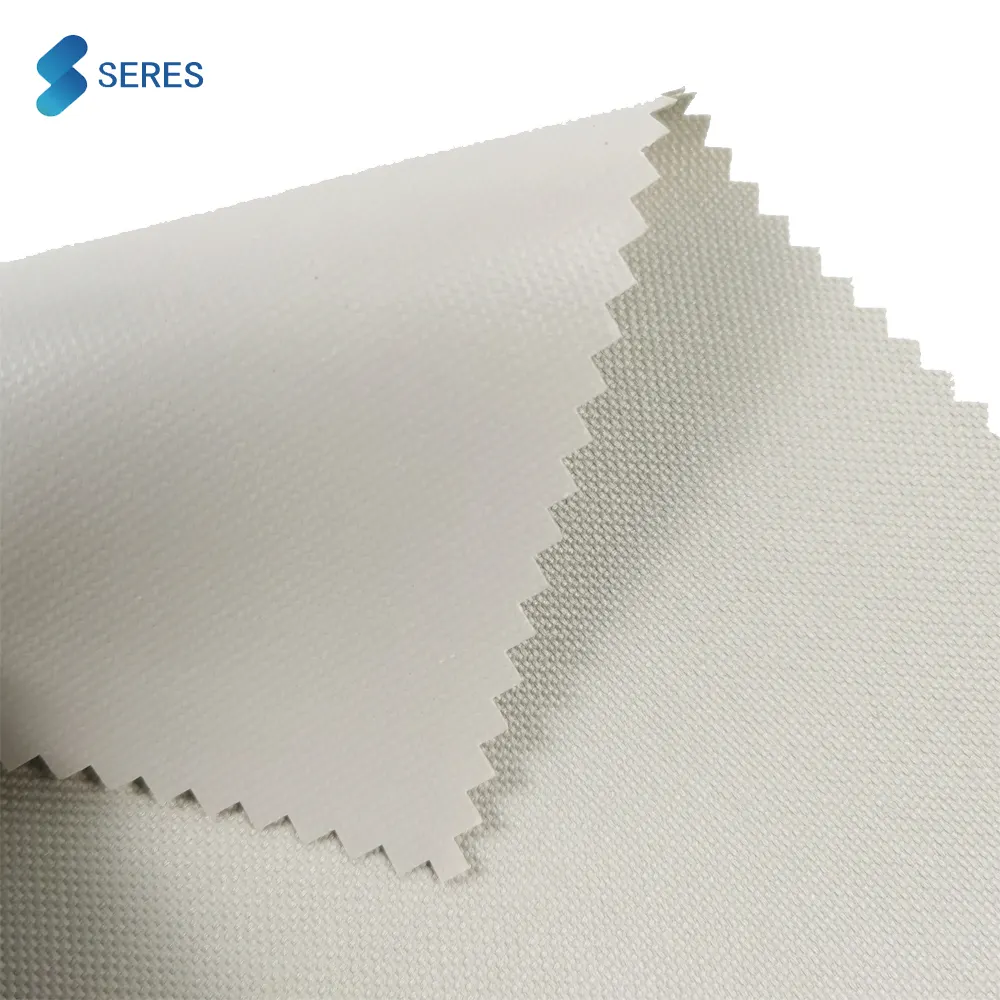 Tecido 600D poliéster tecido sublimação branco para sportswear vestuário saco tenda tecido sublimação impressão PVC revestido saco pano