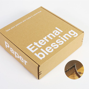 定制外箱大尺寸纸板纸箱平板包装盒瓦楞纸板小企业 - Product Image 2