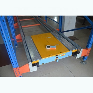 <strong>Automated</strong> Warehouse Storage Radio Shuttle Pallet Racking <strong>System</strong> for High Density Warehouse - Product Image 3