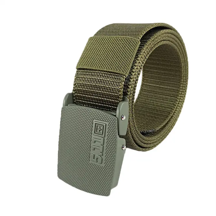 38mm Nylon Webbing Metal Buckle 511 Tactical Belt for Men Security Guard Uniform Training belt