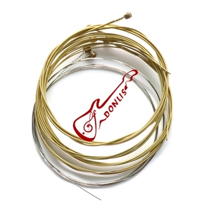 Cuerdas de guitarra acústica para principiantes, juego de cuerdas de guitarra acústica de calibre 011, 6 cuerdas, barata de fábrica - Product Image 2