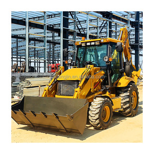 Cargador-excavadora de ruedas máquina de carga 4 en 1 ingeniería cargador-excavadora - Product Image 5
