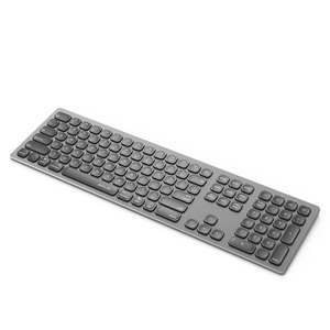 Aikun teclado recargable de aluminio completo Triple 3 teclado Bluetooth 5,0 con estructura tipo tijeras, teclado Delgado ultrafino - Product Image 5