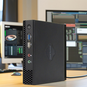 Sharerdp競争力のあるCeleron N4000デュアルコアUbuntuミニPCオリジナル卸売価格デスクトップコンピューターミニPCオフィス用 - Product Image 1