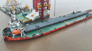 管道ASTM A252 LSAW Gr。2克。3 Efw海洋海洋管道，用于钢管CS碳 - Product Image 2