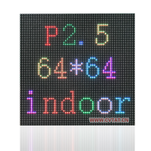 160*160 мм Крытый P2.5 Rgb Светодиодная панель дисплей 64x64 точечная матрица P2.5 SMD2121 полноцветный светодиодный экран модуль - Product Image 1