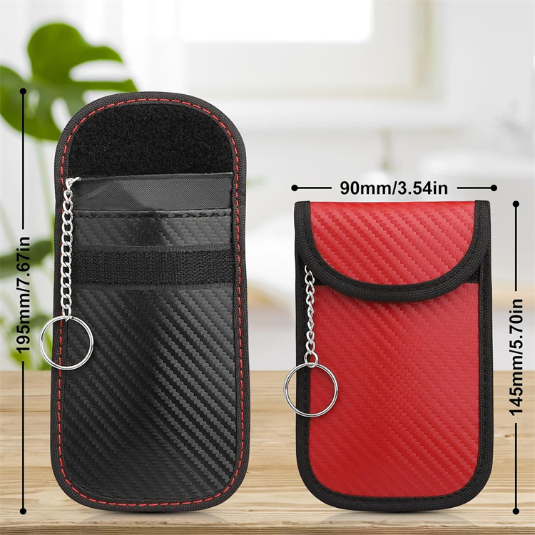 1 Black+1 red faraday bag JJ20