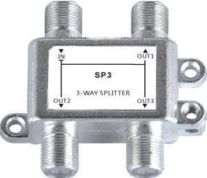 One-point Three-power Divider Receiver Top Box signal Amplifier <strong>3</strong> Power Divider Imperial Satellite TV <strong>Splitter</strong>