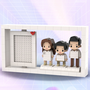 Tùy Chỉnh 3D DIY Handmade Xây Dựng Khối Cá Nhân Ảnh Mini Con Số Xây Dựng Khối Thiết Kế Đồ Chơi - Product Image 6
