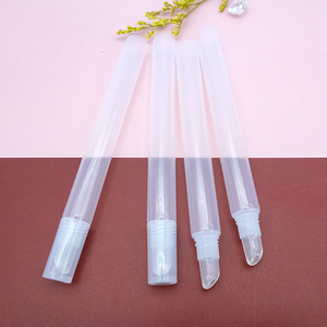 <strong>Slender</strong> Shape Soft Empty Lipstick Plastic <strong>Tube</strong> Custom Color and Logo Cosmetics Lightweight Portable Lip Gloss <strong>Tube</strong> With Wands - Product Image 3