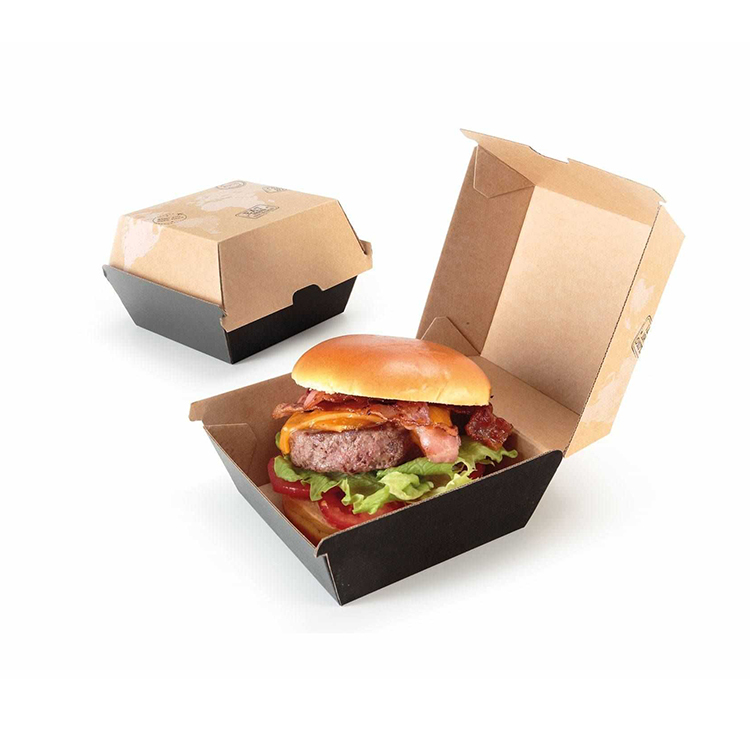 Caja de hamburguesa