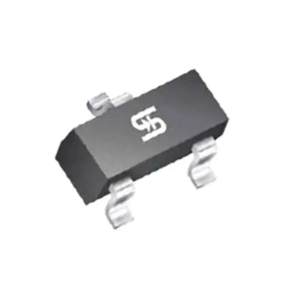 MOSFET de puissance simple canal N 60V 3A SOT23-3 TSM2308CX pour composant électronique