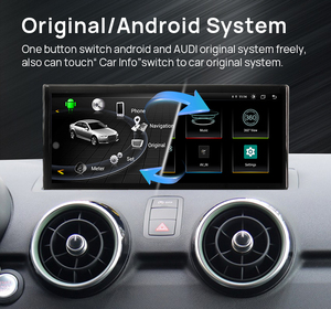<span class=keywords><strong>Android</strong></span> 13 Carplay for Audi A1 2012-2018 10.25インチカーステレオWIFI 4G SIM BTシステムスクリーンGPSナビゲーションオートラジオ - Product Image 3