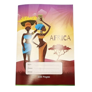 Bulk Customized Print Exercise Book A4 <strong>Cheap</strong> French Line School Notebooks Wholesale 200/100 Pages Notebook for Student <strong>Writing</strong> - Product Image 2