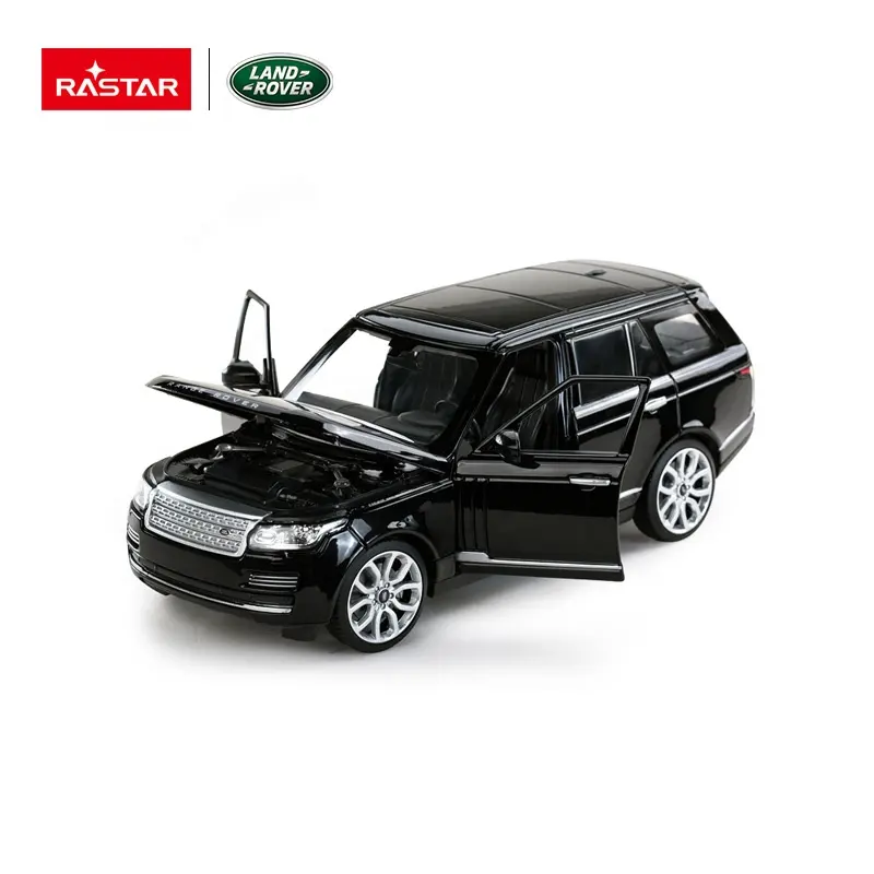 Venta al por mayor Range Rover coche modelo RASTAR 1/24 Diecast tipo caja de ventana de Metal 1:24 coches de juguete pequeño Mini niños sin batería CN;GUA
