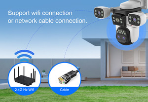 LS VISION HD 20MP 4 Screen Image Display CCTV <strong>Camera</strong> 10X Optical Zoom Security Wifi Panoramic Two-Way Audio AI Multiple Lens - Product Image 6