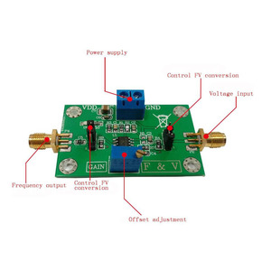 Taidacent 12 bit kỹ thuật số lm331 1Hz-10KHz Tần số để chuyển đổi điện áp F để V chuyển đổi V để F chuyển đổi bảng mạch - Product Image 5