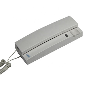 Sistema de intercomunicación de audio para múltiples apartamentos Kit de entrada de edificios con teléfonos de 7 Puertas 1 transformador 1 botón de llamada Panel de aluminio - Product Image 2