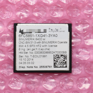 Nuevo y Original Plc Sinumerik 840D SL 6FC5851-1XG41-3YA0 Software CNC 31-3 Controlador de programación PLC - Product Image 1