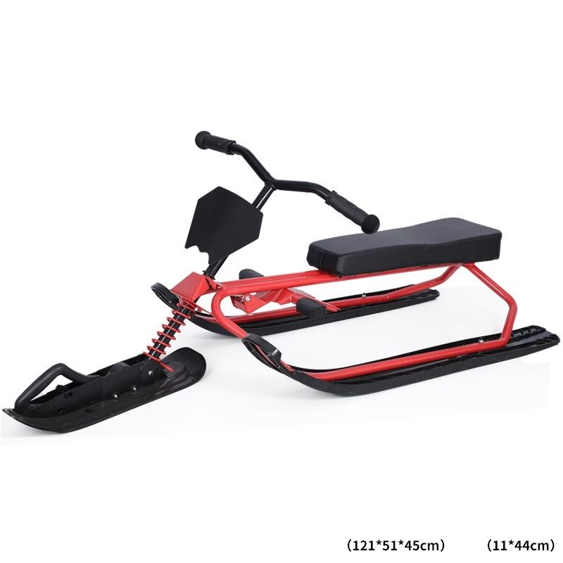 Voiture de ski Janes rouge