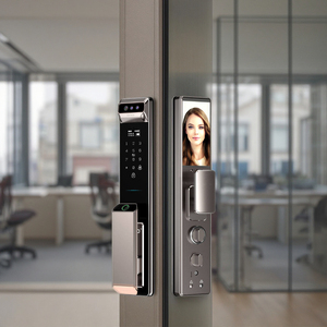 Tuya Smart Türschlösser Niedriger Preis Wasserdichte elektronische Haustür mit biometrischem Code Finger abdruck App Schlüssel karte Zugang zum Heimgebrauch - Product Image 6