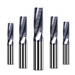 CNC Machining Bit Screw Endmill Three-blade Spiral Rough Milling <strong>Cutter</strong> - Product Image 4