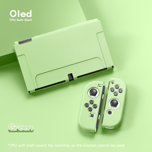 RALAN Anti şok renkli TPU kılıf Nintendo anahtarı için Oled kapak koruyucu kabuk - Product Image 5