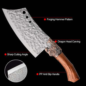 طقم سكاكين جزار مطبخ عالي الجودة من الفولاذ المقاوم للصدأ - Product Image 3