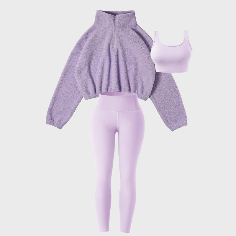 Light purple three piece set