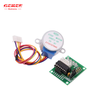 A basso prezzo all'ingrosso di potenza passo passo Stepper Motor Driver Kit 5V 4 fase Stepper Stepper Motor + scheda Driver per ULN2003 Chip Open Board - Product Image 1