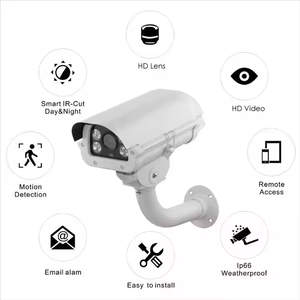Cámara de larga distancia 2mp 4mp 5mp 8mp para Matriz de seguridad en el hogar Led infrarrojo analógico AHD cámara de vídeo